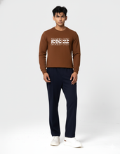 Basic Men Sweatshirt - Brown